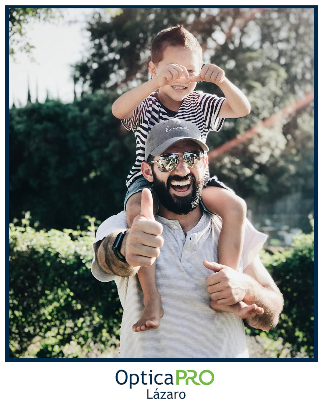 El mejor regalo para tu padre lo encontrarás aquí: cuida su salud visual en ÓpticaPRO Lázaro