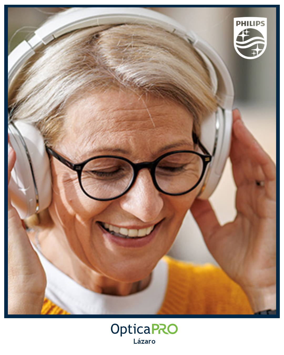 Campaña contra la Presbiacusia en AudiciónPRO by Lázaro